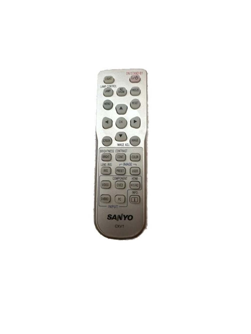 Sanyo CXVT Projector Remote Control for PLV-Z5
